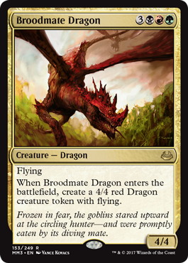 【ENG】《若き群れのドラゴン/Broodmate Dragon》[MM3]