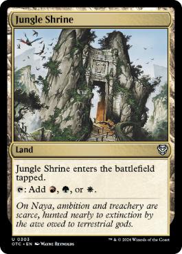 【ENG】《ジャングルの祭殿/Jungle Shrine》[OTC]