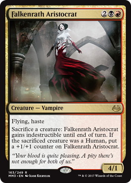 【ENG】《ファルケンラスの貴種/Falkenrath Aristocrat》[MM3]