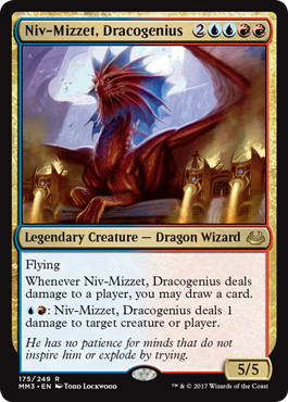 【ENG】《竜英傑、ニヴ＝ミゼット/Niv-Mizzet, Dracogenius》[MM3]
