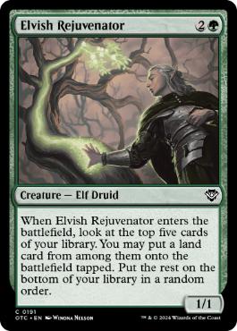 【ENG】《エルフの再生者/Elvish Rejuvenator》[OTC]