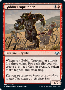 【ENG】《ゴブリンの罠走り/Goblin Traprunner》[MH2]