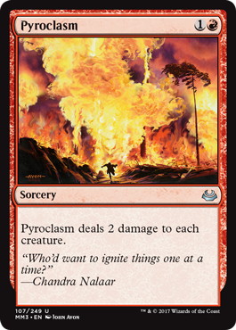 【ENG】【Foil】《紅蓮地獄/Pyroclasm》[MM3]