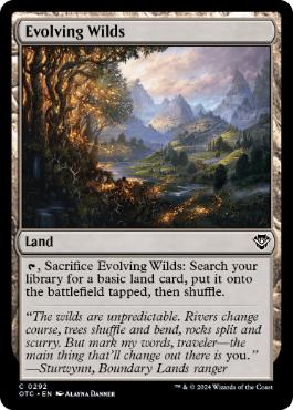 【ENG】《進化する未開地/Evolving Wilds》[OTC]