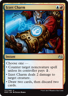 【ENG】【Foil】《イゼットの魔除け/Izzet Charm》[MM3]