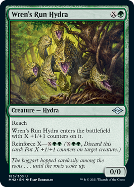 【ENG】【Foil】《レンの地のハイドラ/Wren's Run Hydra》[MH2]