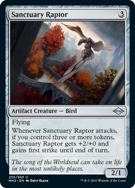 【ENG】【Foil】《聖域の猛禽/Sanctuary Raptor》[MH2]