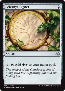 【ENG】【Foil】《セレズニアの印鑑/Selesnya Signet》[MM3]
