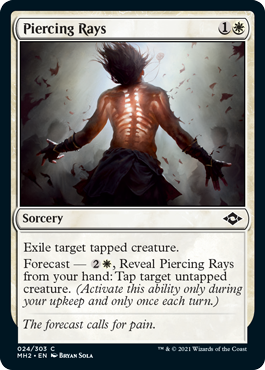 【ENG】【Foil】《貫く光線/Piercing Rays》[MH2]