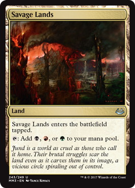 【ENG】【Foil】《野蛮な地/Savage Lands》[MM3]