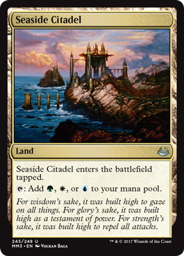 【ENG】【Foil】《海辺の城塞/Seaside Citadel》[MM3]