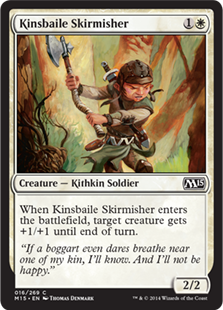 【ENG】《キンズベイルの散兵/Kinsbaile Skirmisher》[M15]