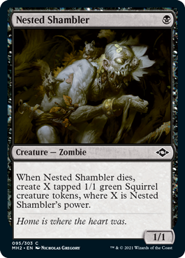 【ENG】【Foil】《巣のシャンブラー/Nested Shambler》[MH2]