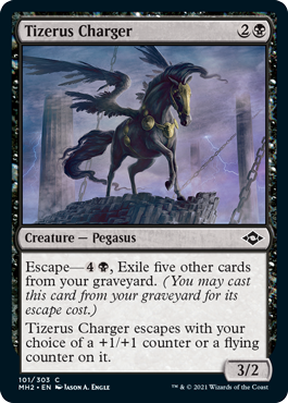 【ENG】【Foil】《ティゼルスの軍馬/Tizerus Charger》[MH2]