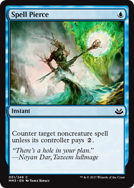 【ENG】【Foil】《呪文貫き/Spell Pierce》[MM3]
