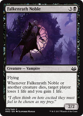 【ENG】【Foil】《ファルケンラスの貴族/Falkenrath Noble》[MM3]