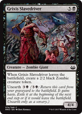 【ENG】【Foil】《グリクシスの奴隷使い/Grixis Slavedriver》[MM3]