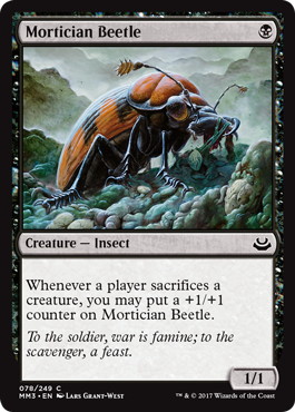 【ENG】【Foil】《葬儀甲虫/Mortician Beetle》[MM3]