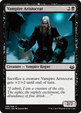 【ENG】【Foil】《吸血鬼の貴族/Vampire Aristocrat》[MM3]