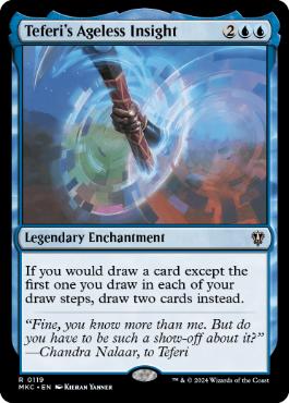 【ENG】《テフェリーの永遠の洞察/Teferi's Ageless Insight》[MKC]