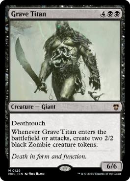 【ENG】《墓所のタイタン/Grave Titan》[MKC]