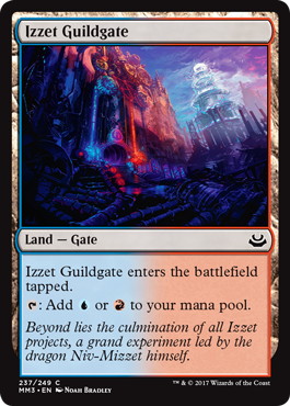 【ENG】【Foil】《イゼットのギルド門/Izzet Guildgate》[MM3]
