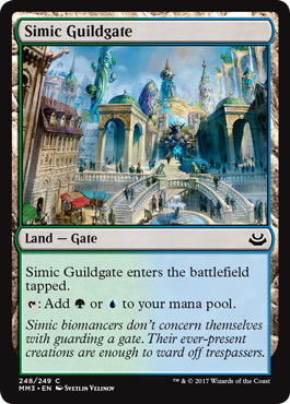【ENG】【Foil】《シミックのギルド門/Simic Guildgate》[MM3]