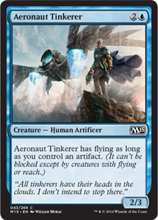 【ENG】【Foil】《飛空士の修繕屋/Aeronaut Tinkerer》[M15]