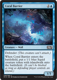 【ENG】【Foil】《珊瑚の障壁/Coral Barrier》[M15]