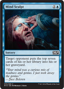 【ENG】【Foil】《精神刻み/Mind Sculpt》[M15]