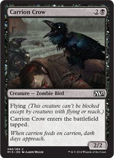 【ENG】【Foil】《屍食いカラス/Carrion Crow》[M15]