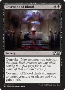 【ENG】【Foil】《血の誓約/Covenant of Blood》[M15]