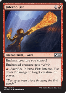 【ENG】【Foil】《業火の拳/Inferno Fist》[M15]