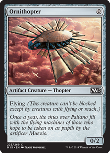 【ENG】【Foil】《羽ばたき飛行機械/Ornithopter》[M15]