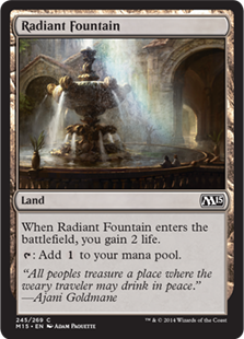 【ENG】【Foil】《光輝の泉/Radiant Fountain》[M15]