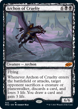【ENG】■スケッチ■《残虐の執政官/Archon of Cruelty》[MH2]