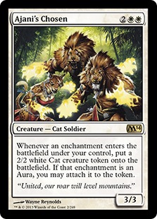 【ENG】《アジャニに選ばれし者/Ajani's Chosen》[M14]