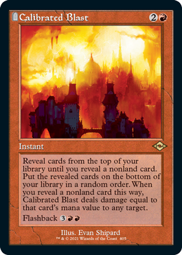 【ENG】■旧枠■《計算された爆発/Calibrated Blast》[MH2]