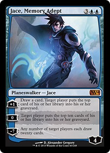 【ENG】《記憶の熟達者、ジェイス/Jace, Memory Adept》[M14]