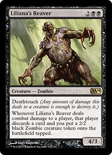 【ENG】《リリアナの肉裂き/Liliana's Reaver》[M14]