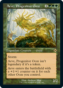 【ENG】■旧枠■《前駆軟泥、エーヴ/Aeve, Progenitor Ooze》[MH2]