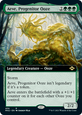 【ENG】■拡張アート■《前駆軟泥、エーヴ/Aeve, Progenitor Ooze》[MH2]