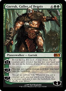 【ENG】《獣の統率者、ガラク/Garruk, Caller of Beasts》[M14]