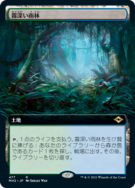 【JPN】■拡張アート■《霧深い雨林/Misty Rainforest》[MH2]