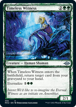 【ENG】【Foil】■スケッチ■《永久の証人/Timeless Witness》[MH2]