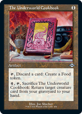 【ENG】【Foil】■旧枠■《地獄料理書/The Underworld Cookbook》[MH2]
