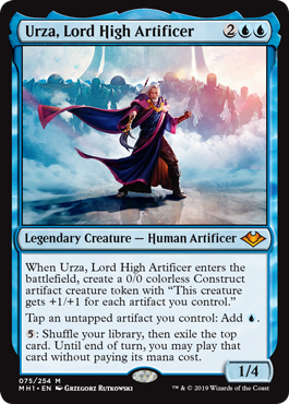 【ENG】《最高工匠卿、ウルザ/Urza, Lord High Artificer》[MH1]
