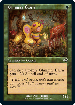【ENG】【Foil】■旧枠■《薄光の子/Glimmer Bairn》[MH2]