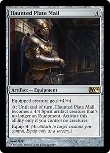 【ENG】《憑依された板金鎧/Haunted Plate Mail》[M14]
