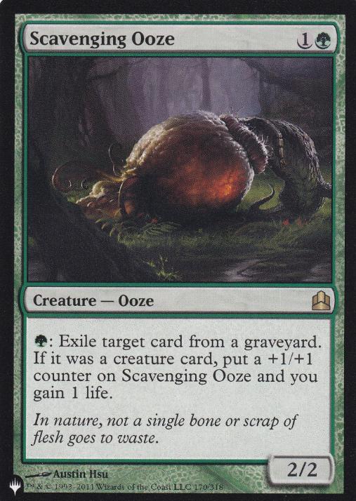 【ENG】《漁る軟泥/Scavenging Ooze》[PWシンボル付き再版]